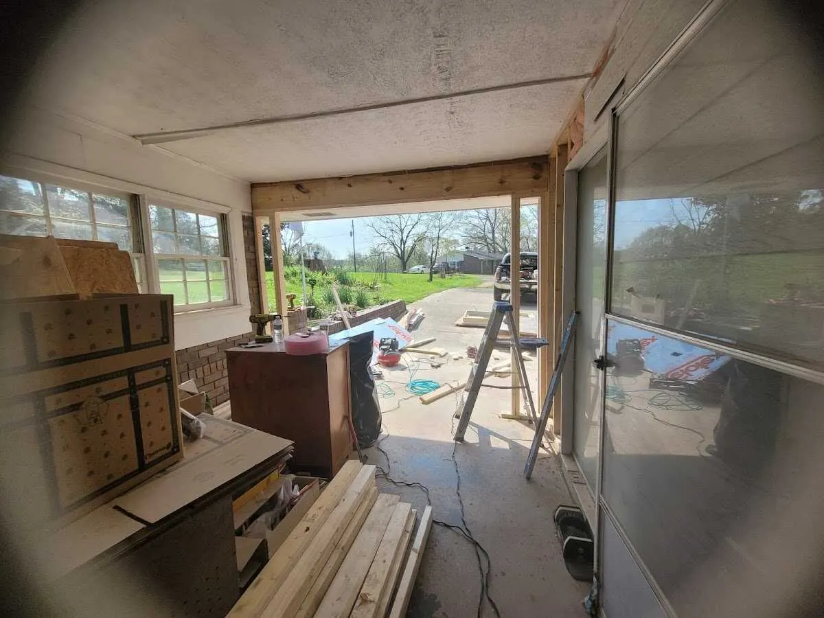 Air movers and dehumidifier for Water Mitigation Services in Conway